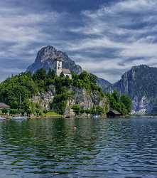 Traunkirchen Traunsee Traunstein Upper Austria Oberoesterreich Summer Panorama Grass - 024510 - 06-07-2015 - 7018x7951 Pixel Traunkirchen Traunsee Traunstein Upper Austria Oberoesterreich Summer Panorama Grass Photography Prints For Sale Fine Art Giclee Printing Fine Art Autumn Pass...