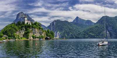 Traunkirchen Traunsee Traunstein Upper Austria Oberoesterreich Summer Panorama Images - 024511 - 06-07-2015 - 16604x6778 Pixel Traunkirchen Traunsee Traunstein Upper Austria Oberoesterreich Summer Panorama Images Fine Art Prints Ice Fine Art Pictures Barn Fine Art Landscape Town Hi...