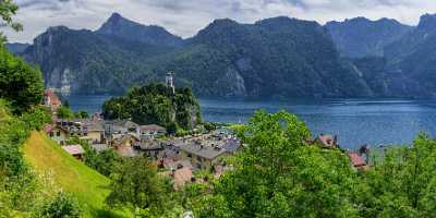 Traunkirchen Traunsee Traunstein Upper Austria Oberoesterreich Summer Panorama View Point Flower - 024515 - 06-07-2015 - 15208x7031 Pixel Traunkirchen Traunsee Traunstein Upper Austria Oberoesterreich Summer Panorama View Point Flower Pass Fine Art Print Famous Fine Art Photographers Spring Grass...