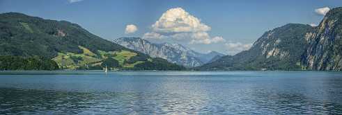 Mondsee Mondsee - Panoramic - Landscape - Photography - Photo - Print - Nature - Stock Photos - Images - Fine Art Prints - Sale...