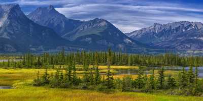 Athabasca River Jasper Alberta Canada Panoramic Landscape Photography Image Stock Fine Art Pictures - 017104 - 25-08-2015 - 17232x5137 Pixel Athabasca River Jasper Alberta Canada Panoramic Landscape Photography Image Stock Fine Art Pictures Stock Images Stock Modern Wall Art Outlook Park Order Fine...