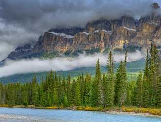 Castle Mountain Lake Louis Alberta Canada Panoramic Landscape Park Fine Art Landscape - 017382 - 04-09-2015 - 16123x12215 Pixel Castle Mountain Lake Louis Alberta Canada Panoramic Landscape Park Fine Art Landscape Fine Art Nature Photography Famous Fine Art Photographers Fog Fine Art...