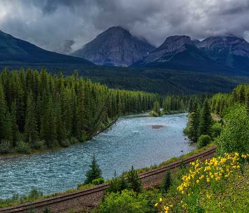 Bow River Bow River - Panoramic - Landscape - Photography - Photo - Print - Nature - Stock Photos - Images - Fine Art Prints -...