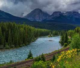 Bow River Bow River - Panoramic - Landscape - Photography - Photo - Print - Nature - Stock Photos - Images - Fine Art Prints -...