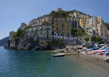 Minori Tyrrhenian Sea Town Italy Campania Summer Viewpoint Modern Wall Art - 013274 - 05-08-2013 - 10162x7159 Pixel Minori Tyrrhenian Sea Town Italy Campania Summer Viewpoint Modern Wall Art Photography Prints For Sale Stock Photos Hi Resolution Photo Fine Art Flower Fine Art...