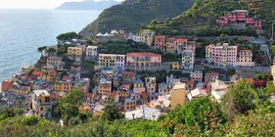 Riomaggiore Cinque Terre Ocean Town Viewpoint Cliff Port Landscape Island Shoreline - 002187 - 18-08-2007 - 11054x4682 Pixel Riomaggiore Cinque Terre Ocean Town Viewpoint Cliff Port Landscape Island Shoreline Royalty Free Stock Images Order Fine Art Landscapes Fine Art Photography...