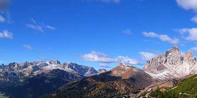 Passo Pordoi Pass Panorama Canazai Val Di Fassa Country Road Fog Stock Images Winter Shoreline - 001479 - 19-10-2007 - 10940x4233 Pixel Passo Pordoi Pass Panorama Canazai Val Di Fassa Country Road Fog Stock Images Winter Shoreline River Images Fine Art Printer Order Landscape Fine Art America...