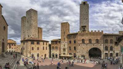 San Gimignano Old Town Tower Tuscany Winery Panoramic Art Photography Gallery Image Stock - 022906 - 11-09-2017 - 12070x6766 Pixel San Gimignano Old Town Tower Tuscany Winery Panoramic Art Photography Gallery Image Stock View Point Sky Fine Art Print Fine Art Prints For Sale Fine Art...