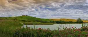 La Foce La Foce - Tuscany - Toscana - Toskana - Italy - Hill - Hügel - Spring - Color - Colorful - Outlook - Overlook -...