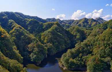 Hitachiota Ibaraki Ryujin Suspension Bridge Autumn Viewpoint Panorama Outlook Sky - 013949 - 30-10-2013 - 10674x6857 Pixel Hitachiota Ibaraki Ryujin Suspension Bridge Autumn Viewpoint Panorama Outlook Sky Fine Art Photography Image Stock Winter Fine Art Landscape Photography Fine...