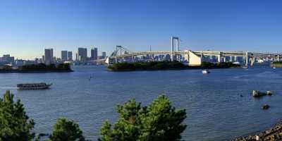 Tokyo Odaiba Skyline City Rainbow Bridge Viewpoint Panorama Prints For Sale Forest Town Outlook - 013712 - 27-10-2013 - 9300x4476 Pixel Tokyo Odaiba Skyline City Rainbow Bridge Viewpoint Panorama Prints For Sale Forest Town Outlook Stock Pictures Fine Art Foto Creek Shore Fine Art Giclee...