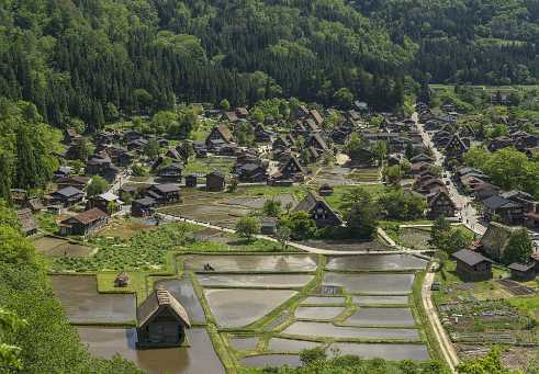 Shirakawa Village Shirakawa Village - Panoramic - Landscape - Photography - Photo - Print - Nature - Stock Photos - Images - Fine Art...