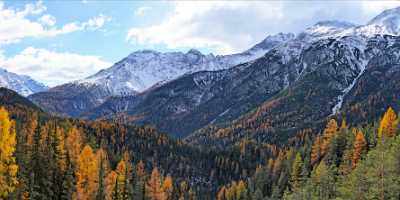 Ofenpass Graubuenden Berge Schnee Panorama Schweiz Switzerland Nationalpark Sky - 001561 - 20-10-2007 - 9061x4199 Pixel Ofenpass Graubuenden Berge Schnee Panorama Schweiz Switzerland Nationalpark Sky Art Photography Gallery Fine Art Foto Sale Pass Fine Art Prints For Sale Winter...