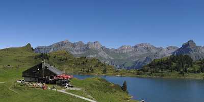 Truebsee Engelberg Seeufer Restaurant Alpstuebli Panorama Obwalden Schweiz City - 004108 - 30-08-2008 - 10560x4011 Pixel Truebsee Engelberg Seeufer Restaurant Alpstuebli Panorama Obwalden Schweiz City Fine Art Prints For Sale River Fine Art Printer Grass Barn Outlook Western Art...