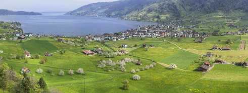 Arth Arth - Schwyz - Panoramic - Landscape - Photography - Photo - Print - Nature - Stock Photos - Images - Fine Art Prints -...