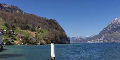 Bauen Kirche Vierwaldstaettersee Fruehling Horizontal Panorama Park Sunshine Color Stock Photos - 004683 - 10-04-2009 - 10827x4294 Pixel Bauen Kirche Vierwaldstaettersee Fruehling Horizontal Panorama Park Sunshine Color Stock Photos Prints For Sale Art Prints Nature Leave City Images Modern Wall...