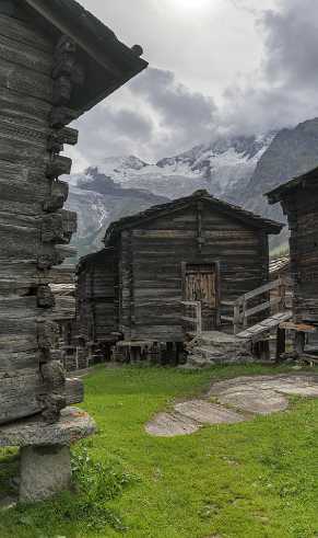 Saas Fee town Saas Fee town - Panoramic - Landscape - Photography - Photo - Print - Nature - Stock Photos - Images - Fine Art Prints -...