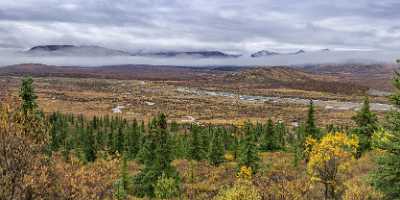 Denali National Park Savage River Viewpoint Alaska Panoramic Art Prints Fine Art - 020266 - 07-09-2016 - 16811x7317 Pixel Denali National Park Savage River Viewpoint Alaska Panoramic Art Prints Fine Art Fine Art Fotografie Art Printing Fine Art Photos Autumn Shore Country Road Fog...