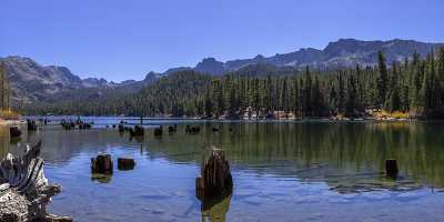 Lake Mary Mommoth Lakes California Overlook Autumn Blue Art Prints For Sale - 014316 - 19-10-2014 - 19677x6991 Pixel Lake Mary Mommoth Lakes California Overlook Autumn Blue Art Prints For Sale Fine Art Nature Photography Shore Cloud Fine Art Photography Galleries Fine Art...