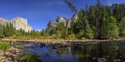 Bridalveil Creek Merced River Yosemite National Park Sierra Fine Art Foto Photo Shore - 014240 - 20-10-2014 - 16191x6165 Pixel Bridalveil Creek Merced River Yosemite National Park Sierra Fine Art Foto Photo Shore Fine Art Prints Stock Photos Coast Art Prints Snow Fine Art Print Sunshine...