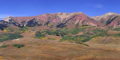 Crested Butte Gunnison National Forest Colorado Ranch Landscape Winter Stock Photos - 007629 - 15-09-2010 - 12806x4537 Pixel Crested Butte Gunnison National Forest Colorado Ranch Landscape Winter Stock Photos Modern Art Prints Royalty Free Stock Images Panoramic Fine Art Print Prints...