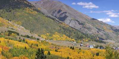 Silverton Molas Pass Colorado Autumn Color Fall Foliage Forest Fine Arts Landscape Photography - 007951 - 17-09-2010 - 12321x4181 Pixel Silverton Molas Pass Colorado Autumn Color Fall Foliage Forest Fine Arts Landscape Photography Creek Stock Pictures Royalty Free Stock Images Sunshine Fine Art...