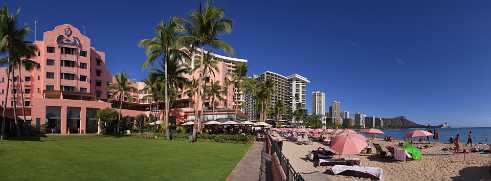 Royal Hawaiian Hotel Royal Hawaiian Hotel - Panoramic - Landscape - Photography - Photo - Print - Nature - Stock Photos - Images - Fine Art...