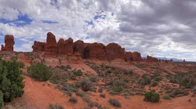 Moab Arches National Park Ham Rock Utah Red Leave Landscape Photography City Prints - 007750 - 04-10-2010 - 7531x4206 Pixel Moab Arches National Park Ham Rock Utah Red Leave Landscape Photography City Prints Art Photography For Sale Summer Lake Cloud Tree Panoramic Country Road Sale...