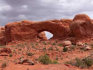 North - South Window