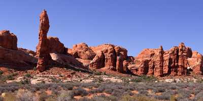 Moab Arches National Park Rock Pinnacles Utah Red Autumn Fine Arts Snow Tree City Shore Outlook - 007605 - 03-10-2010 - 13742x4162 Pixel Moab Arches National Park Rock Pinnacles Utah Red Autumn Fine Arts Snow Tree City Shore Outlook Fine Arts Photography Beach Sunshine Art Prints For Sale Lake...