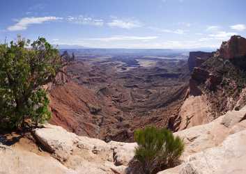 Moab Canyonlands National Park Islands In The Sky Western Art Prints For Sale Rain Panoramic - 007984 - 05-10-2010 - 7860x5570 Pixel Moab Canyonlands National Park Islands In The Sky Western Art Prints For Sale Rain Panoramic Hi Resolution Prints For Sale Cloud Sunshine Royalty Free Stock...