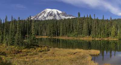 Reflection Lake Longmire Mt Rainer Nationalpark Washington Autumn Landscape Photography - 022463 - 04-10-2017 - 13530x7301 Pixel Reflection Lake Longmire Mt Rainer Nationalpark Washington Autumn Landscape Photography Fine Art Printing Forest Leave Color City Fine Art Creek Fine Art...