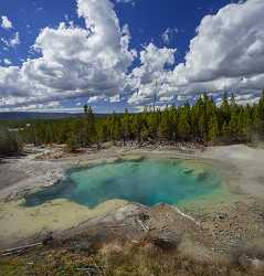 Norris Geyser Basin Trail Yellowstone National Park Wyoming Stock Photos - 015294 - 26-09-2014 - 7254x7576 Pixel Norris Geyser Basin Trail Yellowstone National Park Wyoming Stock Photos Famous Fine Art Photographers Creek Fine Arts Grass Shoreline Art Photography For Sale...