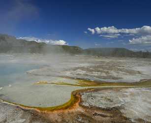 Sapphire Pool Yellowstone National Park Wyoming View Autumn Fine Art Photographers Shoreline - 015320 - 26-09-2014 - 7154x5825 Pixel Sapphire Pool Yellowstone National Park Wyoming View Autumn Fine Art Photographers Shoreline Royalty Free Stock Photos Art Prints For Sale Forest Fine Art...