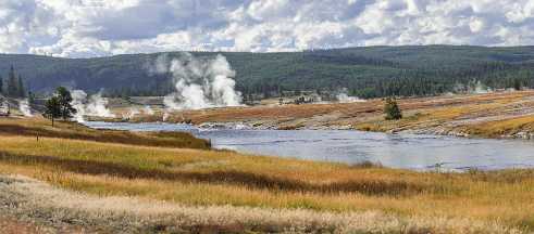 Firehole River Firehole River - Yellowstone National Park - Panoramic - Landscape - Photography - Photo - Print - Nature - Stock Photos...